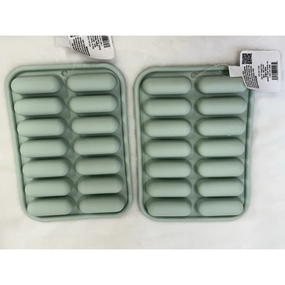 Silicone Ice Cube Trays - Room Essentials - Mint Green *Lot of 2*